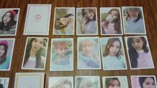 Unboxing - TWICE Pre-order Benefit Cards