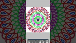 Rangoli | Digital Art | Digital Speedpaint | Draw Spark #shorts #digitalart