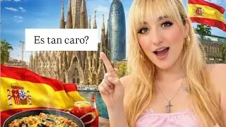 Visité la ciudad más cara de España! 🇪🇸 ¿Cuánto cuesta vivir? |Barcelona