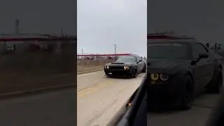 Jet black dodge demon