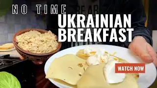 Приготовьте овсянку с яйцом-пашот за 10 минут (украинская кухня)