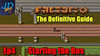 Ep4 Factorio 1.0 ⚙️ The Definitive Guide - Making a Bus ⚙️ Guide For New Players Walkthrough