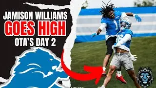 Detroit Lions OTA'S DAY 2: Wide Receivers on FULL DISPLAY!