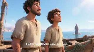 Learn the 12 Disciples of Jesus | Simple Bible Lesson for Kids (Ages 3&ndash;5)