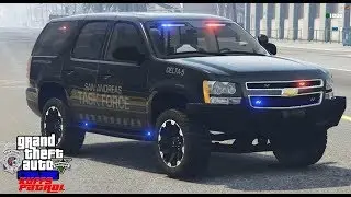 GTA 5 KUFFS COPS #97 | Оперативная группа Сан-Андреас блокирует Палето-Бэй | Маршалы США