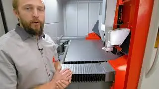Bystronic Fiber Laser Cutting System Features - Collision Detection