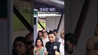 Politician Power 💪✨| CM GoA | AIIA GOA #ayurvedaday #aiia #goaevents #shortvideo #shorts #politics
