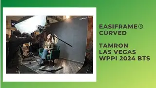 EASIFRAME&reg; Curved / TAMRON Las Vegas WPPI 2024 BTS