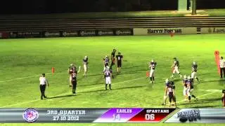 WK 10 EA V SP 3rd Q SP 16yd TD Pass
