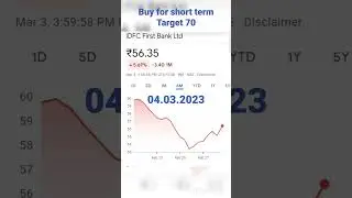 IDFC First Bank Share News #sharemarket #stockmarket #idfc_first_bank #idfcfirstbankshare