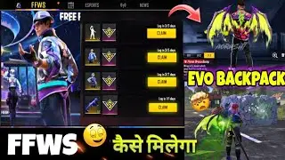 New Evo Backpack 😱 FF World Series All Rewards | Free Fire FFWS | Free Fire New Event & Update