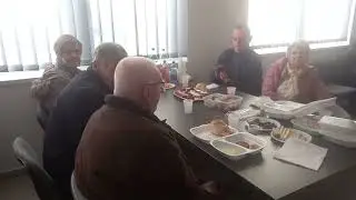 Harmonikas Demir uljepsao nam je druzenje stranke penzionera  u Kovacima 27  12 25