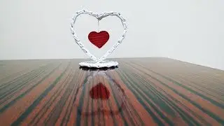 Heart Shaped Home Decor/How To Weave Heart Shape Using Paper Tubes/Eenuz Art's & Craft's