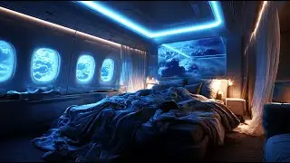 Gentle Engine Hum | Airplane Cabin Noise for Rest, Focus, and Meditation