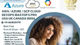 #ITJobs #SoftwareDevelopment #CareerBooster #awsdevops #Azure #GCP -virajetech.com - Join New Batch