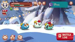 Axie Infinity : Origin ss7  [EP.3] - Rune test [ Heart of Ocean & Healing Pulse ]