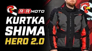 SHIMA HERO 2.0 - Wielosezonowa Turystyczna Kurtka Motocyklowa
