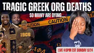 Prophetic Warning |Tragic Greek Organization Deaths! | Denouncing Greek Organizations | YouTube Live