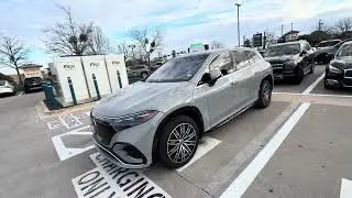 Mercedes EQS 580 SUV заряжается ОЧЕНЬ ХОРОШО даже при высоком уровне заряда! ОТЛИЧНЫЙ автомобиль!...