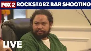 LIVE I Accused Garden City bar shooter in court after 2 wounded outside Rockstarz