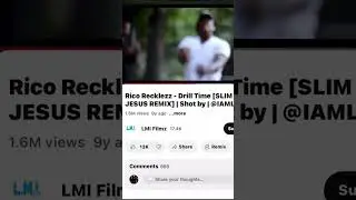 Rico reckless shoutouts DaeDot on Drillin aka drill time remix (slim Jesus diss)