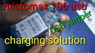 How to Micromax a106 USB charging solution
