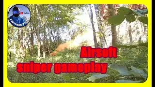 Liepāja Игра в страйкбол в Лиепае, Латвия Airsofts spele Latvija. Airsoft sniper gameplay