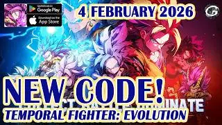 🎁 NEW CODE Temporal Fighter: Evolution Giftcodes & Redeem 5 February 2026 - Mobile Game&nbsp;(Android)