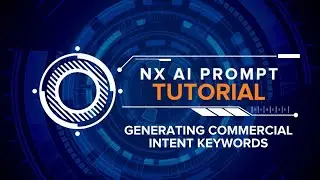 SEO: Generating Commercial Intent Keywords Video Tutorial