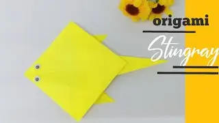 Origami stingray tutorial