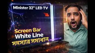 Minister LED TV Panel Repair Solution | Half Screen, Line, White Display Fix 100%