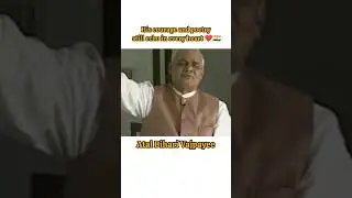 Atal Bihari Vajpayee,a timeless inspiration📖🔥#swaraj #hindustan#freedomfighter #poems#hindipoetry