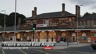 Trains around East Anglia