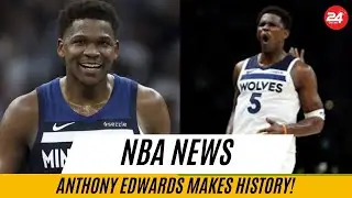 Anthony Edwards Makes HISTORY! 10K Points & Cavs Cooked 🐺