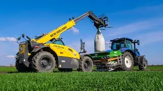 Műtrágyaszórás 2024 | New Holland T7.175 + Amazone | IKR Agrár | Agrotec | Vésztő