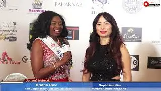 Luxury Gala 2025 Red Carpet | Sophirian Kim Interviewed by Briana Rice | Samira&rsquo;s Network