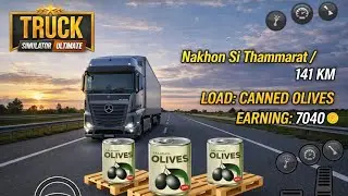 Heading to Nakhon Si Thammarat! 141 KM Canned Olives mission. Can we make it? Watch now!