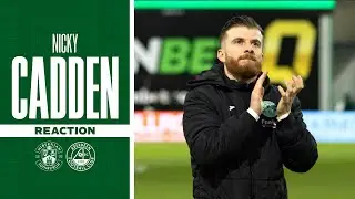Hibernian 2 Aberdeen 0 | Nicky Cadden's Reaction | William Hill Premiership
