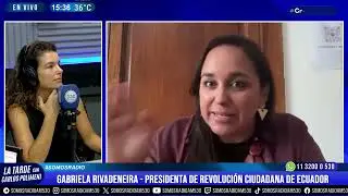 Análisis político de Ecuador y la transformación de la Revolución Ciudadana - Gabriela Rivadeneira