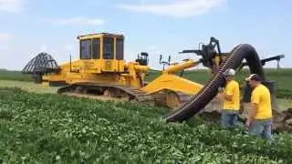 Inter-Drain 2040 SP Tile Plow 12 Inch Install