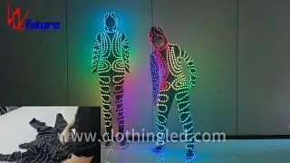 LED light-up dance costume