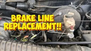 94 f150 Brake Line to Rear Wheels Replacement