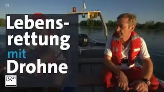 Wasserwacht: Drohnen sollen bei der Rettung Ertrinkender helfen | BR24