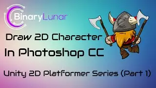 Draw 2D Character in Photoshop for Unity (2D Platformer Tutorial Part1)