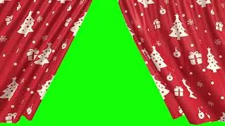 Curtain green screen