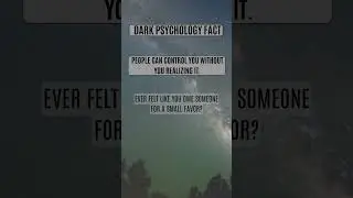 How Small Favors Are Used to Control You &ndash; Dark Psychology!