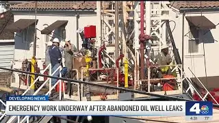 Emergency drilling operation underway in Newport Beach