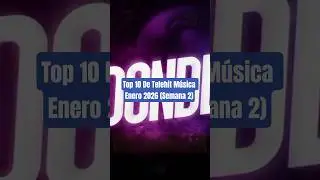 Top 10 De Telehit M&uacute;sica Enero 2026 (Semana 2)  #topritmomusicplus #telehitmusica #musica #2026