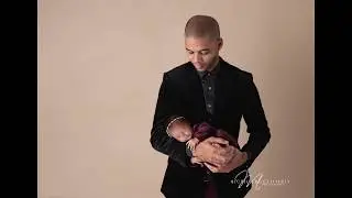 Dad and baby Photo Shop  Speed Edit