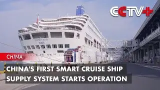 China's First Smart Cruise Ship Supply System Starts Operation